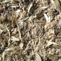 Grain screenings (dust, chaff and fine soil)